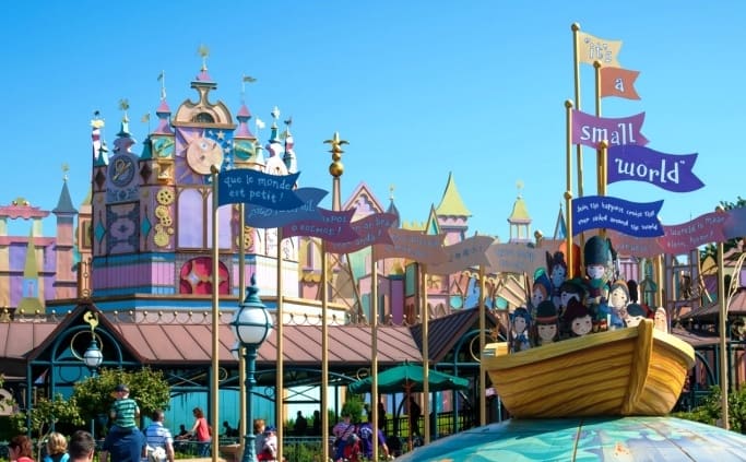 It's a Small World in Disneyland Paris